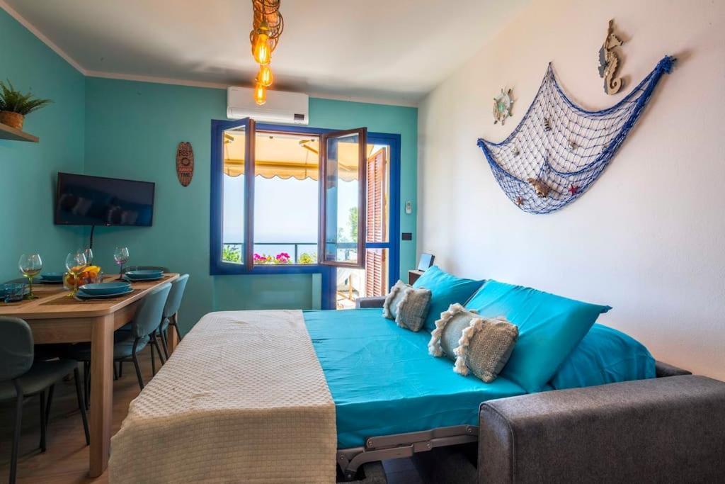 Il Grande Blu - Vista Panoramica Sul Golfo Apartman Ospedaletti Kültér fotó